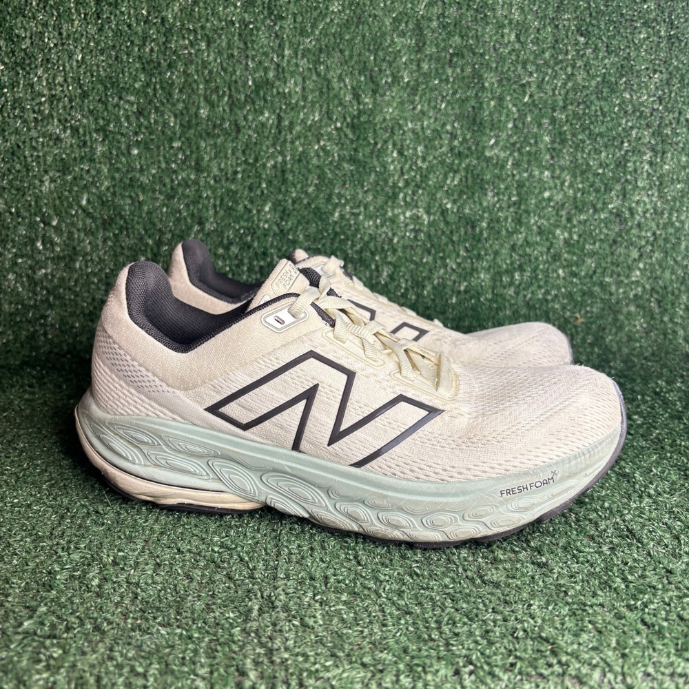 New Balance Fresh Foam X 860 v14 Cushioned Athletic Running Shoe Cream Women 8.5